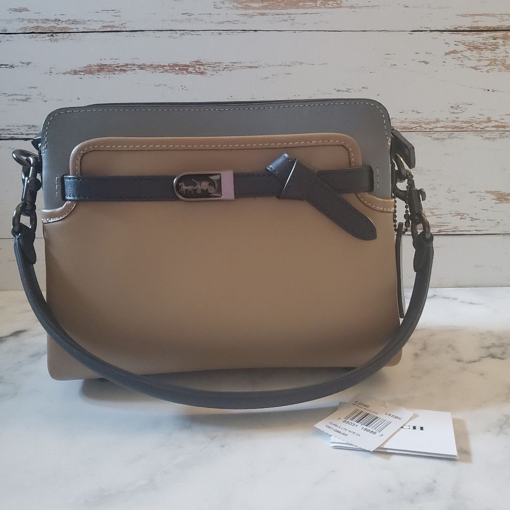 RETAIL Coach Tate Carryall In Colorblock - Picture 6 of 14